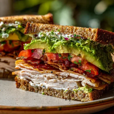Turkey Club Sandwich