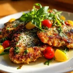 Italian Basil Chicken Cutlets
