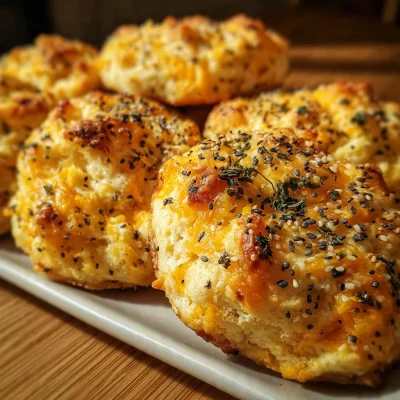 Cheesy Thumbprint Savory Cookies