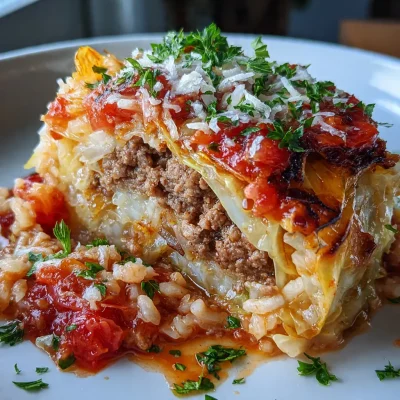 Stuffed Cabbage Roll Casserole