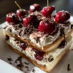 Cherry Amaretto Tiramisu Dessert