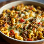 Cheesy Ground Beef Casserole