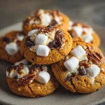 Sweet Potato Marshmallow Cookies