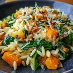 Orzo Butternut Squash Spinach