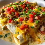Southern Breakfast Enchiladas Gravy