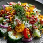 Cucumber Ranch Crack Salad