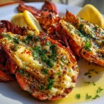 Broiled Lobster Garlic Butter