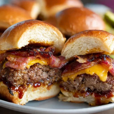 Cheddar Stuffed Bbq Bacon Bombs