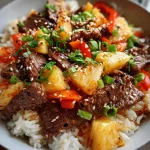 Teriyaki Beef Pineapple Rice