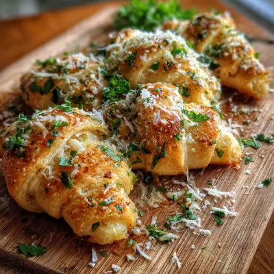 Cheesy Garlic Crescent Rolls