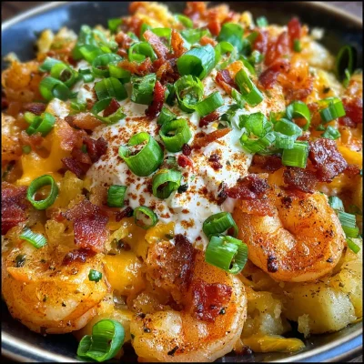 Loaded Shrimp Bacon Potato