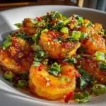 Sweet Spicy Firecracker Shrimp