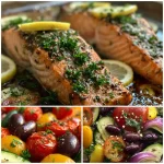 Mediterranean Baked Salmon