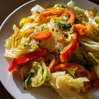 Jamaican Steamed Cabbage